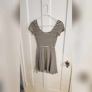 Stripped mini dress